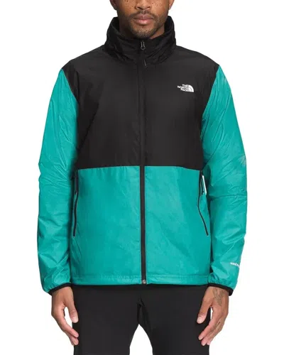 The North Face Alamosa Wind Jacket Mens Black Long Sleeve Full Zip Sgn1616 In Green
