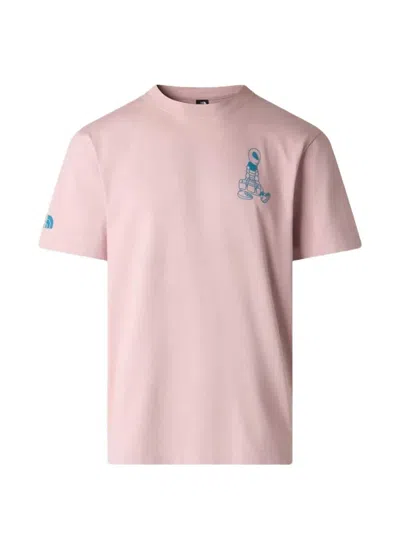 The North Face Alien-print T-shirt In Pink