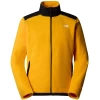 The North Face Alpine Polartec 200 Nf0a7wwlzu3 Jacket Mens Gold Full Zip Sgn1176 In Yellow