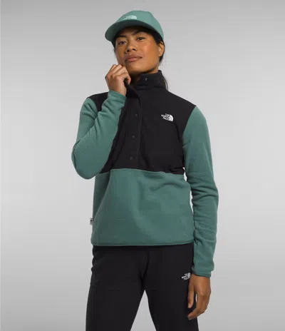 The North Face Alpine Polartec 100 Nf0a84qikib Jacket Womens Snap App480 In Black
