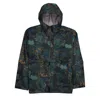 The North Face Alta Vista Jacket Mens 2xl Navy Green Camo Full Zip Hooded Erk220 In Green