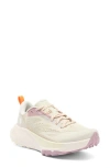 The North Face Altamesa 500 Trail Running Shoe In White Dune/papaya