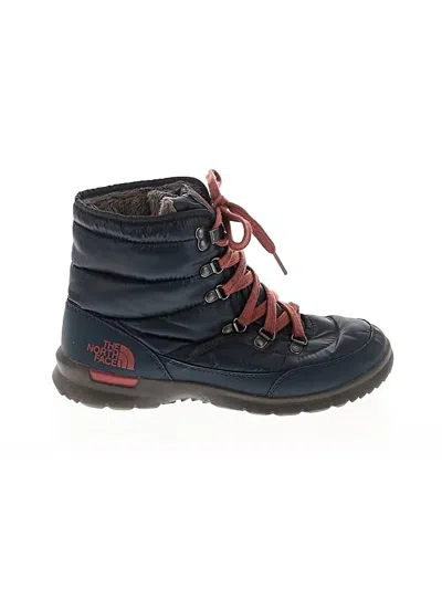 Pre-owned The North Face Ankle Boots In Blue