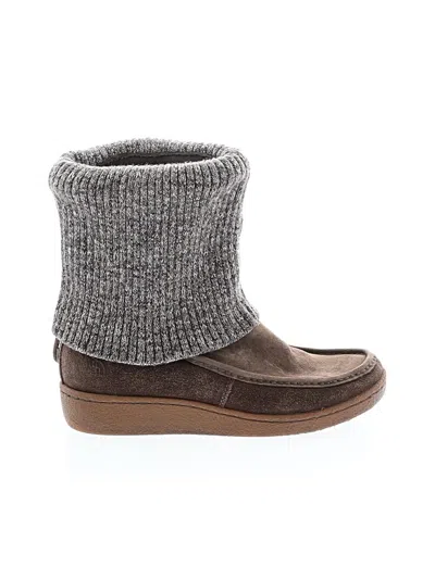Pre-owned The North Face Ankle Boots In Brown