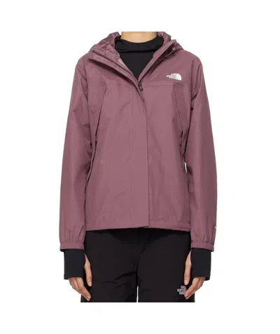The North Face Purple Antora Jacket In 1ni Midnight Mauve