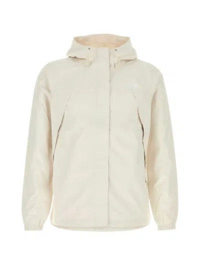 The North Face Antora Hooded Jacket In Neutral