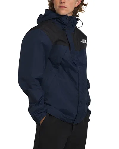 The North Face Seasonal Mountain Button Hooded Jacket In Blue