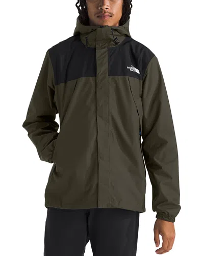 The North Face Antora Jacket In New Taupe Green/tnf Black