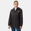 The North Face Antora Jacket Women's Black Waterproof Full Zip Parka Asm185 In Black