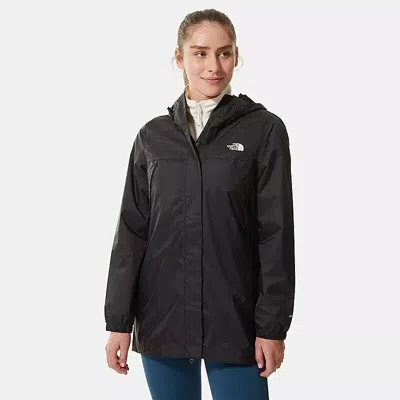 The North Face Antora Jacket Women's Black Waterproof Full Zip Parka Asm185