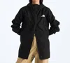 The North Face Antora Parka Jacket In Black In Black