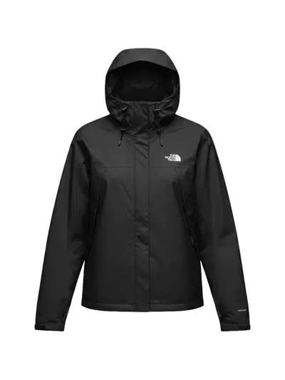 The North Face Antora Puffer Jacket In Black