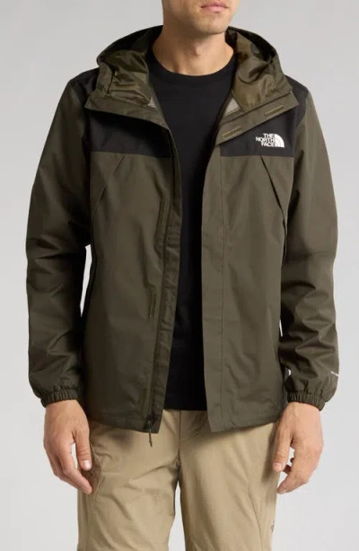 The North Face Antora Rain Jacket In Green