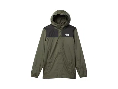 The North Face Antora Rain Jacket (little Kid/big Kid) Boy's Coat New Taupe Green : Lg (12 Big Kid), Polyester