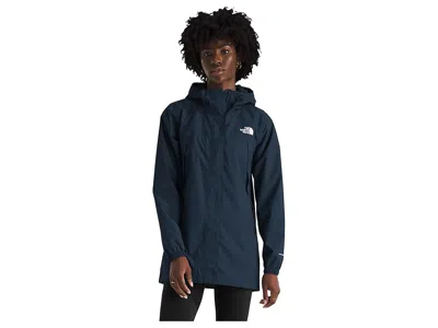 The North Face Antora Rain Parka In Blue