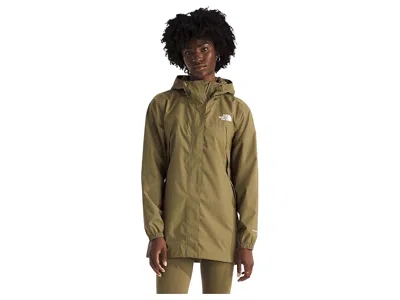The North Face Antora Rain Parka In Brown