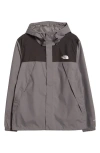 The North Face Antora Recycled Jacket In Smoked Pearl/tnf Black-npf