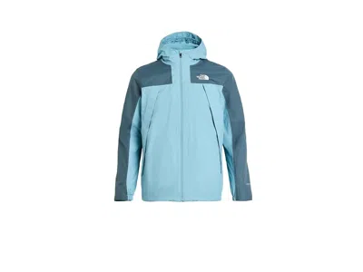 The North Face Antora Triclimatetm (little Kid/big Kid) Kid's Coat Pale Teal/granite Grey: Sm (7-8 Big Kid), Nylon In Blue