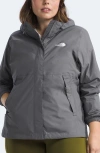 The North Face Antora Water Repellent Jacket In Smoked Pearl-npf
