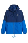 The North Face Antora Waterproof Hooded Rain Jacket In Estate Blue/hero Blue
