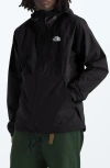 The North Face Antora Waterproof Hooded Rain Jacket In Tnf Black-npf