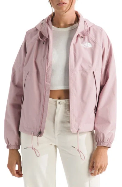 The North Face Antora Waterproof Rain Hoodie In Pink