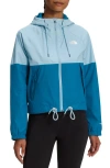 The North Face Antora Waterproof Rain Jacket In Beta Blue/banff Blue