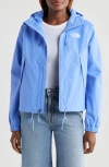 The North Face Antora Waterproof Rain Jacket In Virtual Blue