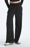 The North Face Aphrodite Arise Wide Leg Pants In Black