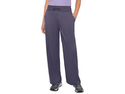 The North Face Aphrodite Arise Wide Leg Pants Women's Clothing Endless Dusk: Xl 30, Elastane/lyocell/nylon In Blue
