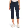 The North Face Aphrodite Womens Standard Fit Athletic Capri Pants In Blue