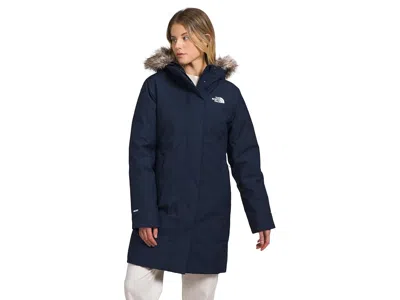The North Face Arctic Parka Women's Coat Summit Navy 1: Sm, Down/polyester/faux Fur