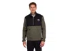 The North Face Astro Ridge Nf0a82jc21l Jacket Men's Taupe Green 1/4 Zip Clo569 In Green