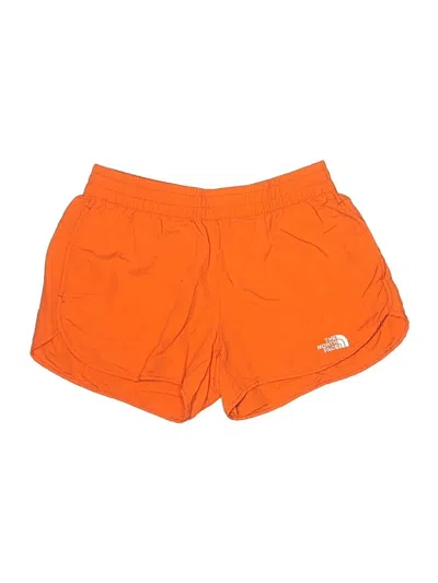 Pre-owned The North Face Athletic Shorts In Orange