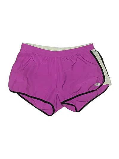 Pre-owned The North Face Athletic Shorts In Purple