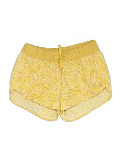 Pre-owned The North Face Athletic Shorts In Yellow