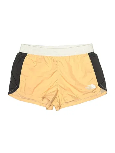 Pre-owned The North Face Athletic Shorts In Yellow