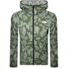 The North Face Abstract-print Hooded Jacket In Multi