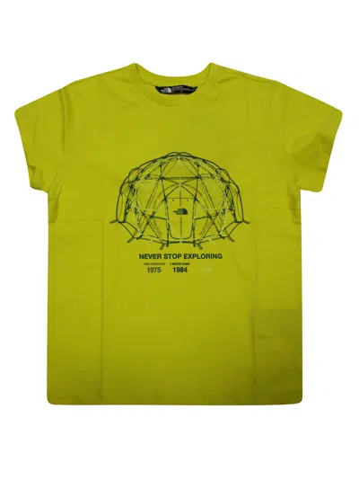 The North Face B Graphic Relaxed S/s T- In Green