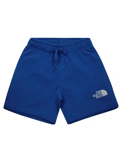The North Face B Regular Cotton Shorts- In Blue