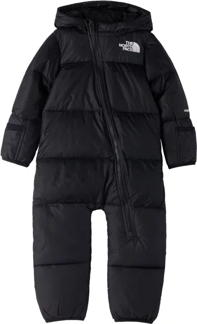 The North Face Baby Black 1996 Retro Nuptse One-piece Snowsuit