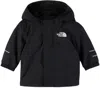 The North Face Antora Waterproof Recycled Polyester Rain Jacket In Black