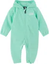 The North Face Baby Blue Glacier Jumpsuit In 6ei Bright Foam