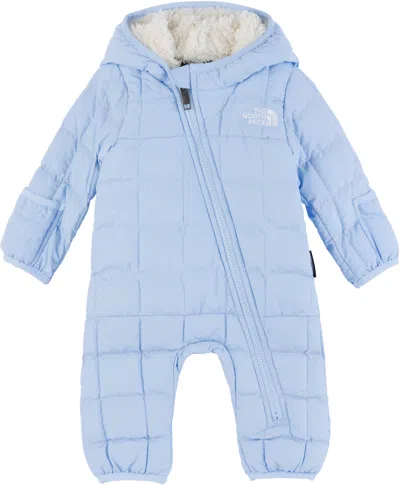 The North Face Baby Blue Thermoball Jumpsuit In 1i5 Cornflower