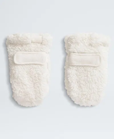The North Face Baby Boys And Girls Bear Stitch Detail Mittens In White