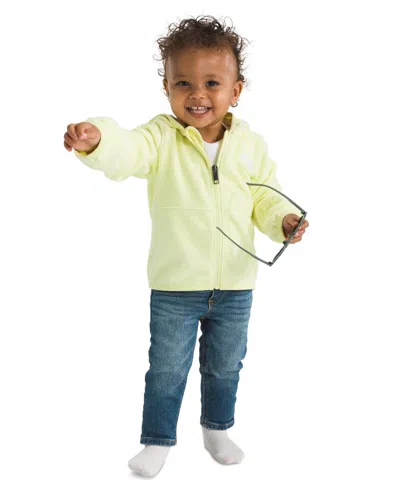 The North Face Baby Boys' And Girls' Glacier Full-zip Hoodie In Yellow