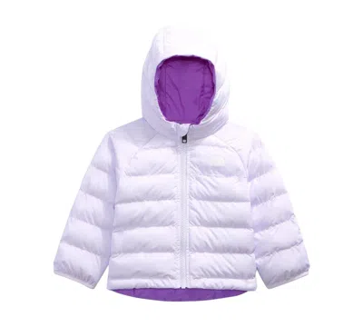 The North Face Kids' Baby Boys' And Girls' Perrito Reversible Hooded Raglan Jacket In Purple