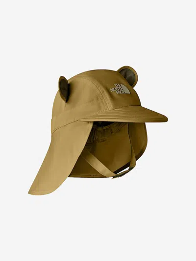 The North Face Kids'  Baby Class V Sun Buster Hat In Brown