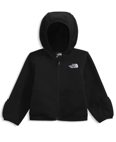The North Face Baby Glacier Full Zip Hoodie In Black