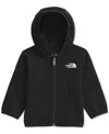 The North Face Babies'  Glacier Fleece Zip Hoodie In Tnf Black